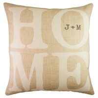TheWatsonShop Personalized Home Cotton Throw Pillow WTSN2491